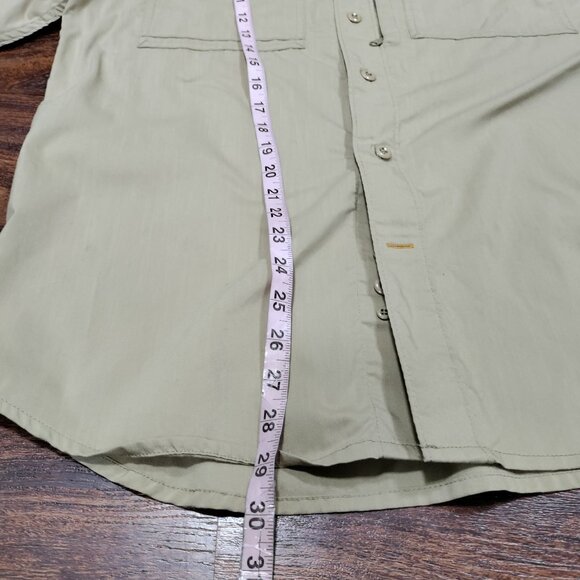 Carharrt FORCE Relaxed Fit Short Sleeve Button Front Collared Shirt Men's Medium - Picture 14 of 14